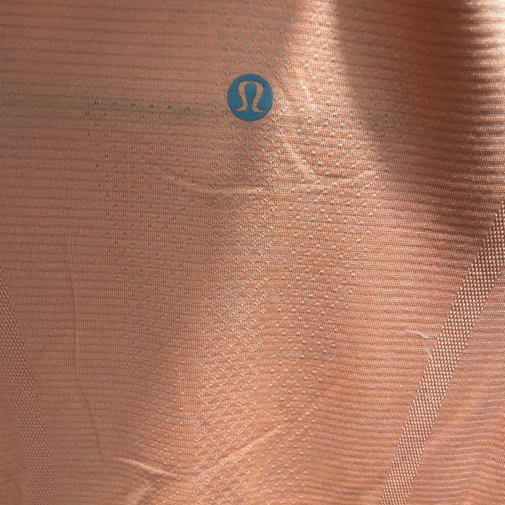 Lululemon Orange Swiftly Tech, Size 4, Never Worn - image 3
